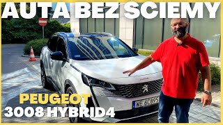 Dla tych co się boją elektryka  Peugeot 3008 Hybrid4 2022  AUTA BEZ ŚCIEMY [upl. by Jacie236]