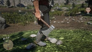 How to get a Hewing Hatchet   RDR2 [upl. by Maud735]