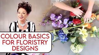 Fundamentals of Floristry The Basics of Colour in Floral Designs [upl. by Chura569]