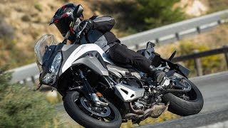 Honda Crossrunner VFR800X 2015 test on road [upl. by Ocinom]