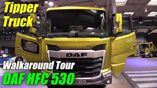 3Way Tipper Truck  2023 DAF XFC 530 [upl. by Assenay]