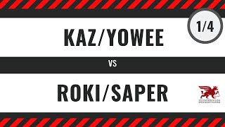 KAZYOWEE vs ROKISAPER 14 Bitwa Dwójek [upl. by Evelin342]