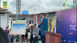 Alcalde firma convenio para construcción y dotación del Centro PotencIA [upl. by Ahsila746]