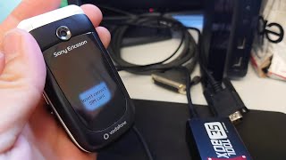 How to Unlock the Sony Ericsson Z310 with SEtool [upl. by Ennovaj329]