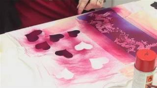 How To Use Fabric Paints [upl. by Enillebyam]