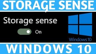 Use Storage sense to automatically free disk space in the Windows 10 [upl. by Joya438]