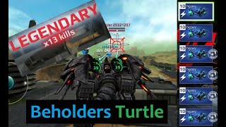 Beholders Archelon Gameplay  A Legendary Turtle  JMW Dino War [upl. by Iilek]