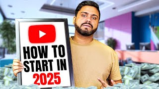 2025 में Youtube से 1 लाख महीना Earn करे  How To Start Youtube Channel In 2025  Youtube Course [upl. by Sivad]