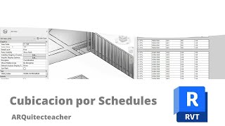 Como cubicar generando una tabla Schedules [upl. by Laktasic]