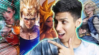 REACT DRAGON BALL NA VIDA REAL  ‹ Ine › [upl. by Claudius]