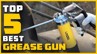 Best Grease Gun in 2024  Top 5 Grease Gun Review [upl. by Ahsaret]