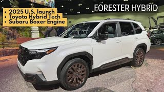 USbound Subaru Forester Hybrid 2025 release What we expect [upl. by Greenleaf]