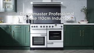 Professional Deluxe 110cm Induction Range Cooker  Rangemaster [upl. by Anenahs]