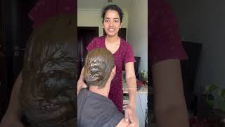 Gave my husband a hair glow up Sunday pamper session hair care  Tamil mini vlog [upl. by Hultgren]