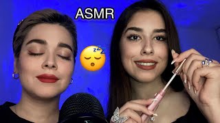 Persian ASMR Tinglesخواهرم برای اولین بار ای اس ام آر اجرا کرد و خوابم برد😴🤤 [upl. by Sirhc]