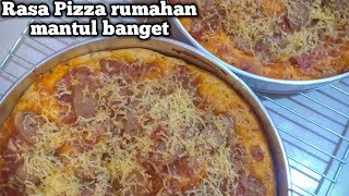 Cara Membuat Pizza Rumahan yang enak [upl. by Arinaid119]