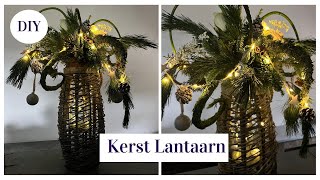 KERST LANTAARN 🎄✨ Cursus Bloemschikken 254  Carlein Tukkers Kerstbloemstuk 3 [upl. by Downs]