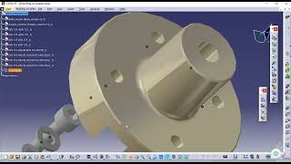 CATIA V5 Assembly Design Tutorial  Coupling Assembly Mechanical amp Automotive Engineering Industri [upl. by Duval693]