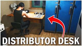 How to Get a Distributors Desk and the Employee  Drug Dealer Simulator 2 Tips and Tricks [upl. by Ahsiat]