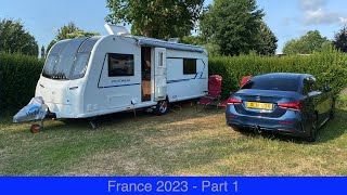 France 2023  Part 1  Ferry amp Travelling [upl. by Plerre]