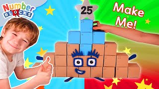 Numberblocks Make Your Advent Calendar  Numberblocks Crafts 🖍️  Crafts for Kids [upl. by Nove]