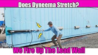 Stretch Test On Amsteel Dyneema  Some Surprising Results [upl. by Gill]