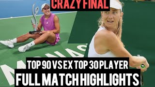 Kartal Sonay vs Barthel Mona FINAL Highllights Hamburg itf crazy [upl. by Dode232]