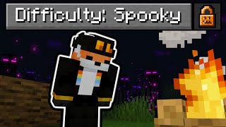 So I made a quotSpookyquot Difficulty in Minecraft [upl. by Nylia259]