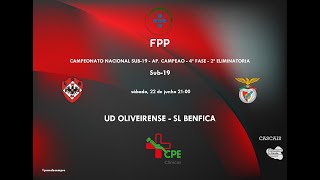 UD Oliveirense SL Benfica Sub19 [upl. by Cristina]