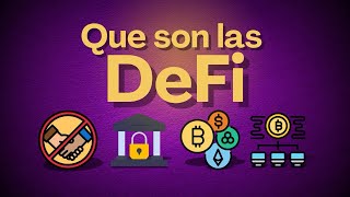 ¿Que son las Finanzas Descentralizadas DeFi [upl. by Freemon]