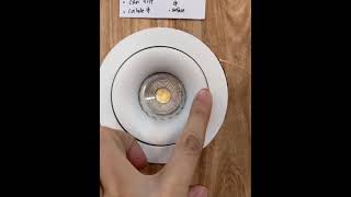 Liniq recessed GU10 spotlight fancylights lighting homedecor [upl. by Sager]