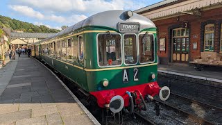 Llangollen Railway Heritage Railcar Weekend 5 October 2024 [upl. by Odrareve841]