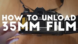 How to Unload 35mm Film [upl. by Ahusoj738]