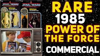 Rare 1985 Star Wars Power of the Force commercial [upl. by Ibib]