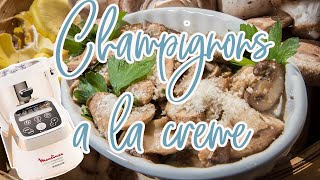 Recettes Companion — CHAMPIGNONS A LA CREME [upl. by Reklaw641]