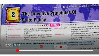 ICSE class 7 civics chapter 2 Directive Principles of State Policy [upl. by Amoritta54]