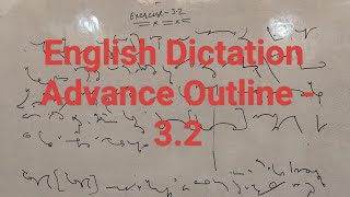 80WPM English Dictation Outline  High Court Steno Dictation 80WPM 0302 steno [upl. by Gaylene436]