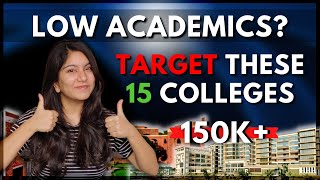 With 20L Package these 15 MBA Colleges Accept Low Academic Marks  ROIWise BSchools [upl. by Tav106]