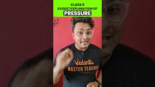 Class 9 Pressure in 60 Seconds 🔥3 Marks Guaranteed in Gravitation class9 class9science [upl. by Eirrehc]