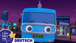 Die Räder vom Halloween Bus  Kinderlieder  Little Baby Bum Deutsch  Cartoons für Kinder [upl. by Anoid946]