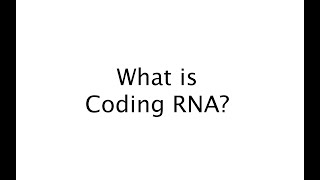 What is Coding RNA 35 [upl. by Yt]