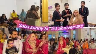 Our 1st wedding Anniversary vlog  1 year of sabasunnykishaadi  Alhamdulillah🤲🏽Ma sha Allah [upl. by Toddie]