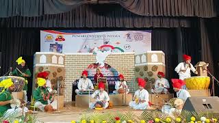 37th North Zone Youth Festival 2024  First Position Folk Orchestra  Chandigarh University Gharuan [upl. by Iney]