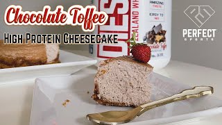 Chocolate Toffee Protein Cheescake [upl. by Eveline]