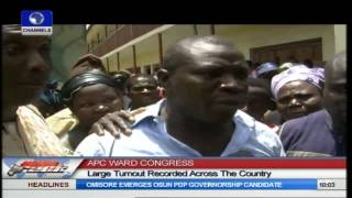 APC Ward Congress Party Delegates Elect Officials At Grassroots [upl. by Leinaj]