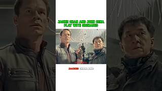 Jackie Chan and John Cena Play with Grenades viralvideo movie [upl. by Dennie576]