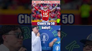 KC Chiefs 3Peat Prediciton redfriday [upl. by Audre]