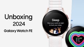 Galaxy Watch FE Unboxing  Samsung  2024 [upl. by Thais]