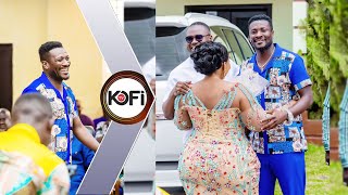 Asamoa Gyan surprises Mrs Miracle Adoma in Church with deep talk and appreciation [upl. by Allimac]