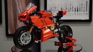 LEGO Technic Ducati Panigale V4 R 42107  360° [upl. by Assilana]